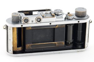 Leica III Mod. F Rangefinder Camera Cutaway 1935 back