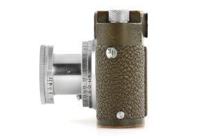 Leica M1 olive Bundeswehr Bundeseigentum military camera 1961 left side