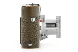 Leica M1 olive Bundeswehr Bundeseigentum military camera 1961 right side