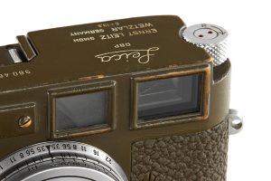 Leica M1 olive Bundeswehr Bundeseigentum military camera 1961 viewfinder