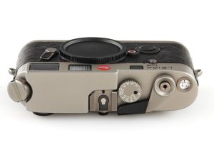 Leica M6 Titan 35mm film rangefinder camera 1994 top view