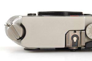 Leica M6 Titan 35mm film rangefinder camera 1994 top plate
