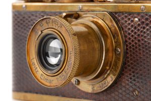 Leica I Mod. A “Luxus” 1930 front detail