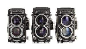 Walker Evans Rolleiflex outfit 1959–1970 all 3