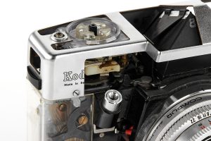 Kodak Instamatic Reflex “Cutaway”, 1968 shutter detail