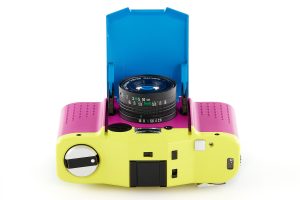 Minox 35 multicolor prototype, 1980s top
