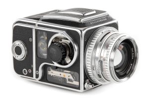 Hasselblad 500C “Cutaway”, 1958 side profile