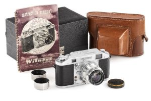 Ilford Witness RangeFinder Film Camera outfit with Dallmeyer Super-Six 1.9/2" lens 1952