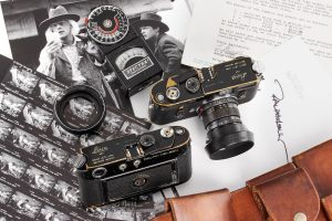 Leica M4 black paint outfit “Ralph Nelson” – Back to the Future trilogy photographer