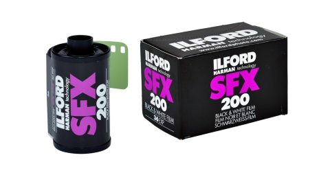 Ilford SFX 200 Near-infrared Black and White Negative Film