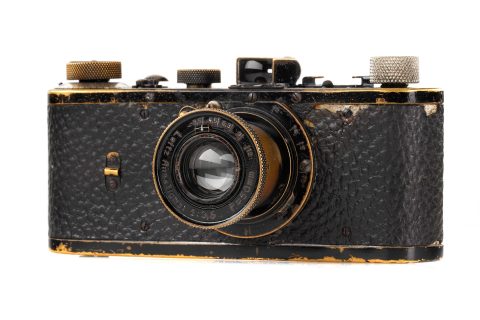 Leica 0-series №105 Oskar Barnack 1923 front profile left