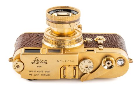 Leica M3 “Luxus” 1955 top