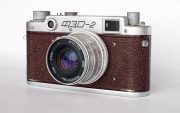 FED 2 Red lacquer front – type-b F135 – third series 1957