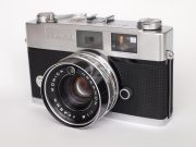 Konica Auto S2 35mm film fixed-lens rangefinder camera